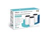 TP-Link Deco PX50 AX3000 and G1500 Whole Home Powerline Mesh WiFi 6 System, 3-Pack