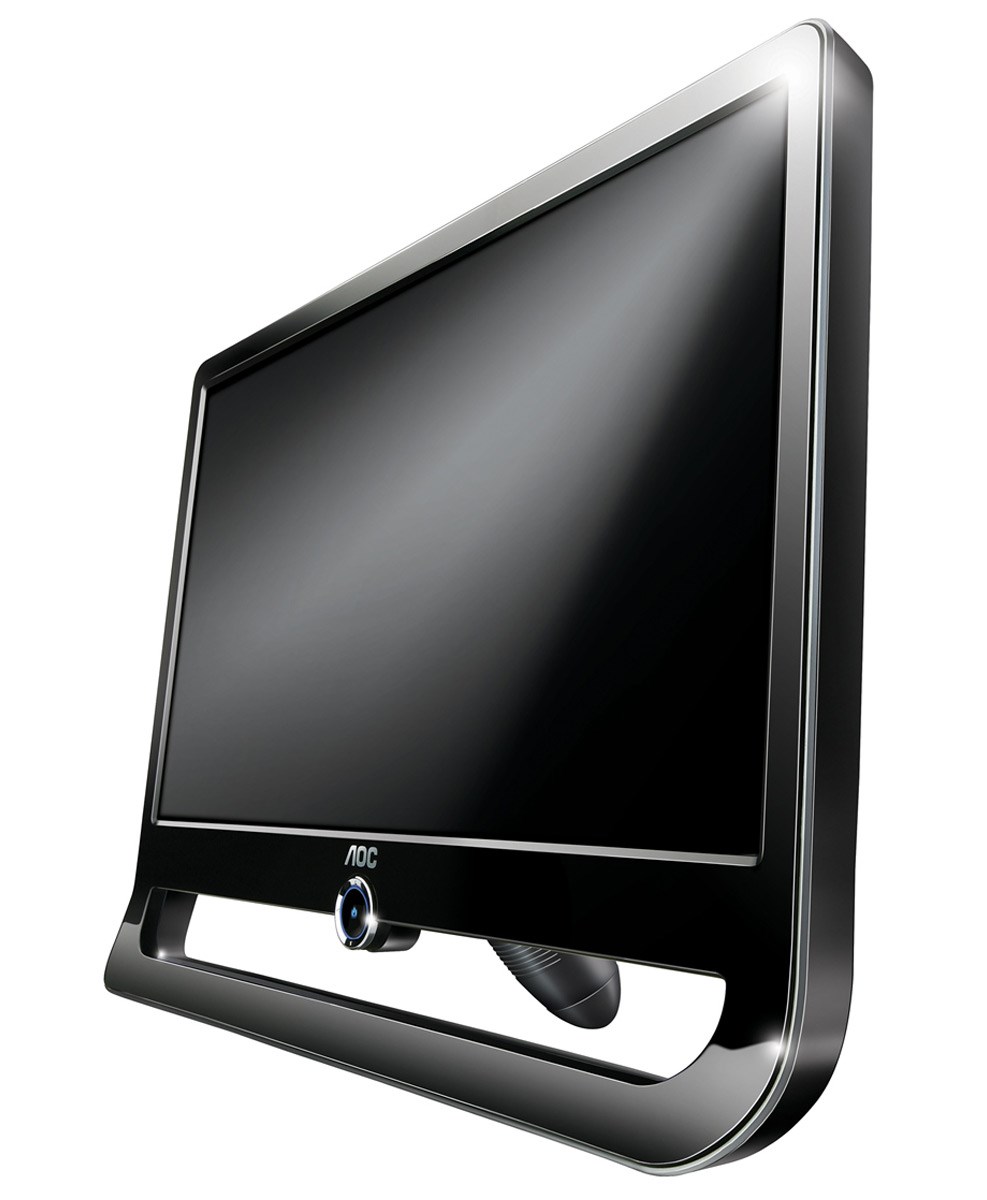 AOC 22" Inch F22+ Black HD TFT LCD Monitor DVI/VGA 1920x1080 eBay