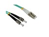 Cables Direct 3m OM3 Fibre Optic Cable, LC-ST (Multi-Mode)