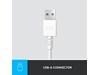 Logitech H390 USB Headset - White