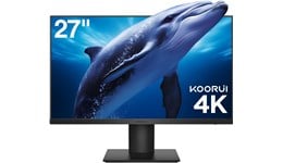 KOORUI N07 27" 4K UHD Monitor - IPS, 60Hz, 4ms, HDMI, DP