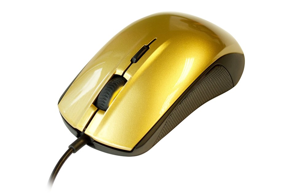 SteelSeries Rival 100 Optical Gaming Mouse (Alchemy Gold) 62336 CCL