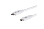 StarTech.com (2m) USB-C to USB-C with 5A Power Distribution (White)