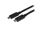 StarTech.com (1m) USB-C 3.1 Cable (Black) with Power Delivery (5A)