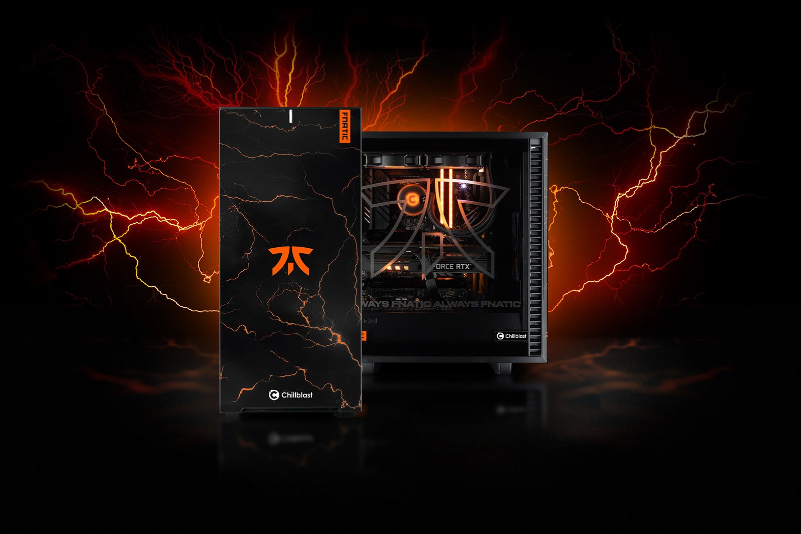 Chillblast x FNATIC Pioneer Bolt Gaming PC