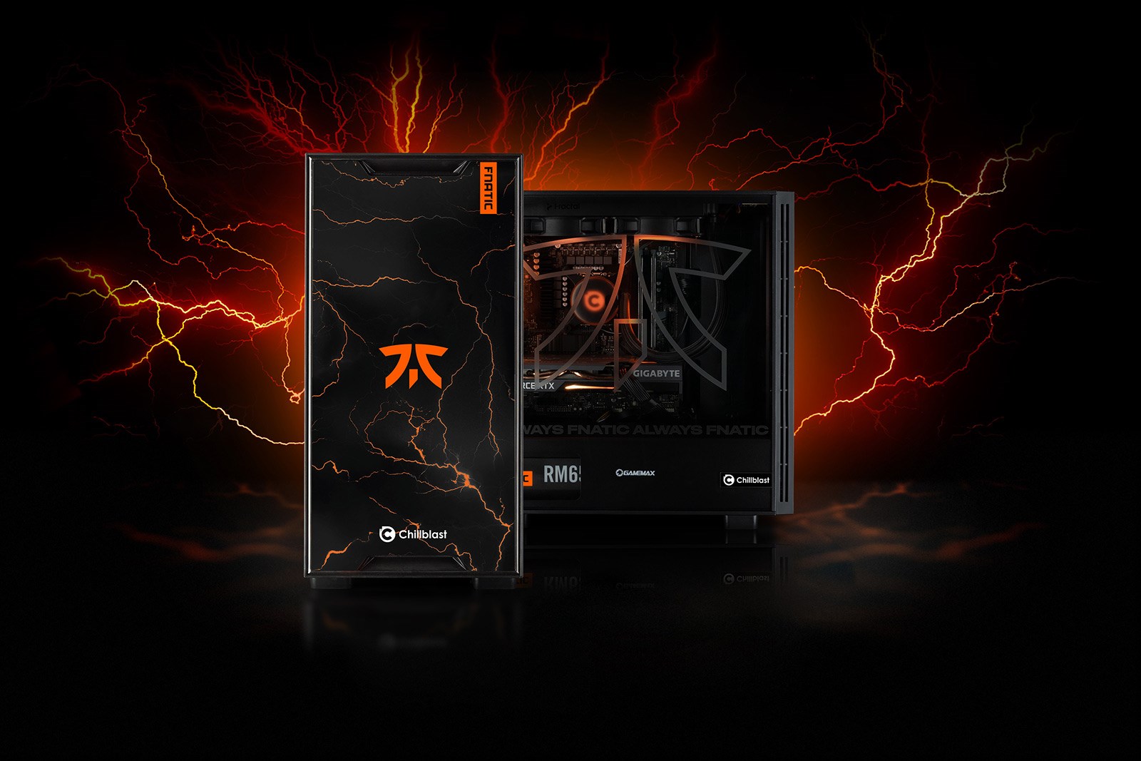 Chillblast x FNATIC Victor Bolt Gaming PC