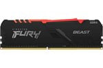 Kingston FURY Beast RGB 8GB (1x8GB) 3200MHz DDR4 Memory