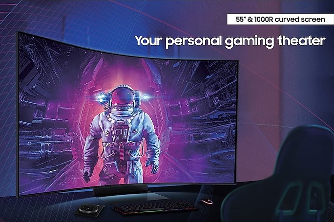 The Curved Samsung Odyssey Ark