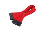 Silverstone PP07-MBR 24-pin ATX 300mm Extension Cable Sleeved in Red