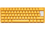 Ducky One 3 Mini Yellow Keyboard, UK, 60%, RGB LED, Cherry MX Brown