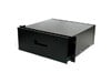 StarTech.com 4U Black Steel Storage Drawer for 19 inch Racks and Cabinets