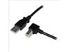 StarTech.com (3m) USB Type-A to USB Type-B Adaptor Cable - Right Angled (Black)