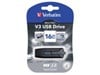 Verbatim Store 'n' Go V3 16GB USB 3.0 Flash Stick Pen Memory Drive - Grey 
