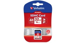 Verbatim SecureDigital SDHC Class10 32GB
