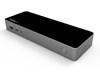 StarTech.com Dual 4K USB-C Laptop Docking Station in Black and Silver