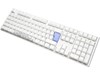 Ducky One 3 Classic Mechanical USB Keyboard in Pure White, Full-size, RGB, UK Layout, Cherry MX Black Switches