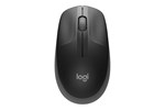 Logitech M190 Full-size Wireless Mouse in Charcoal