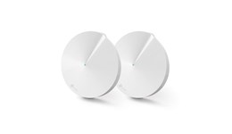 TP-Link Deco M5 Whole Home Mesh Wi-Fi AC1300 System Bluetooth 4.2 LAN/WAN/USB (White) Pack of 2