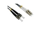 Cables Direct 2m OM1 Fibre Optic Cable, LC - ST (Multi-Mode)