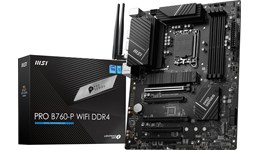 MSI PRO B760-P WIFI DDR4 ATX Motherboard for Intel LGA1700 CPUs