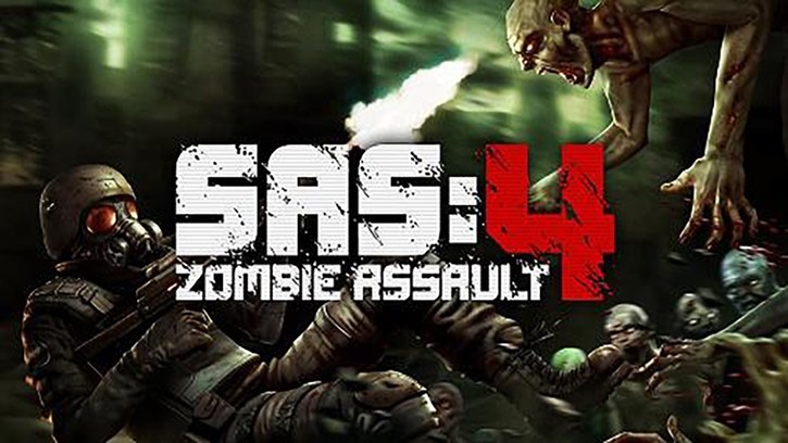 S.A.S. 4 - Zombie Assault mobile game logo