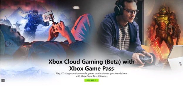 The Xbox Cloud Gaming Beta that comes with Xbox Game Pass Ultimate