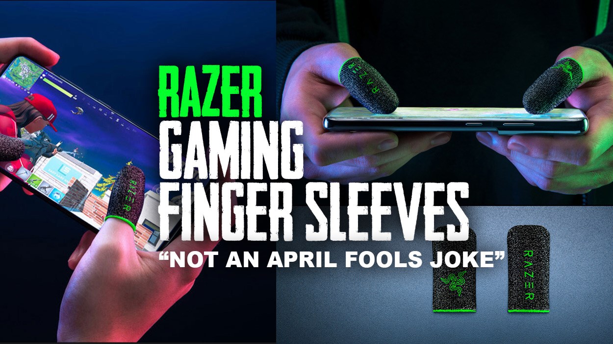 Razer Gaming Finger Sleeves - Not an April Fools joke