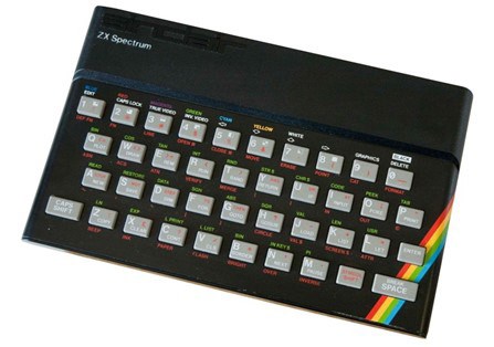 The Sinclair ZX Spectrum.