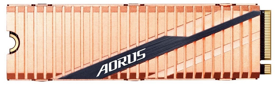 Gigabyte Aorus Gen4 1TB M.2-2280 PCIe 4.0 x4 NVMe SSD.