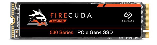 Seagate FireCuda 530 500GB M.2-2280 SSD.