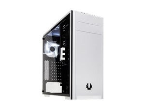 BitFenix Nova TG Mid Tower Gaming Case in white.