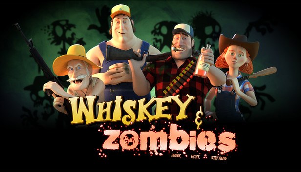 Whiskey and Zombies: The Great Southern Zombie Escape logo.