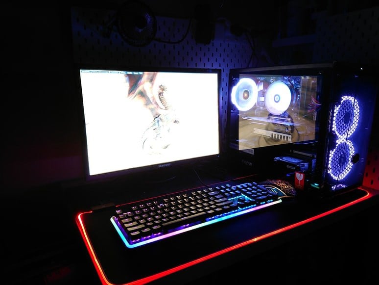 Gaming PC setup
