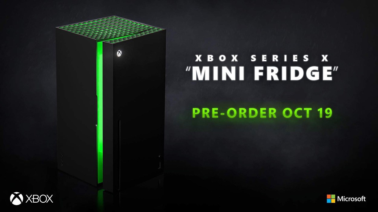 The Xbox Series X Mini Fridge.