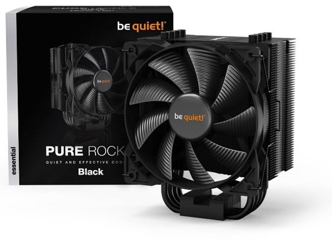 A be quiet! Pure Rock 2 CPU cooler.