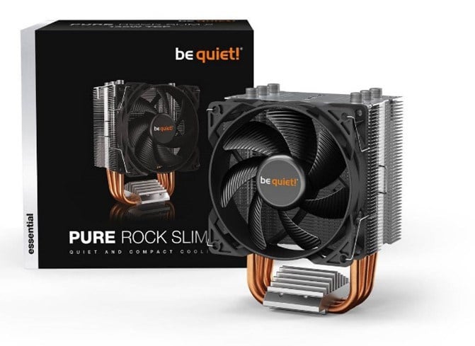 A be quiet! Pure Rock Slim 2 CPU cooler.