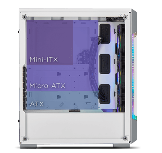 Corsair 220T Cooling Diagram