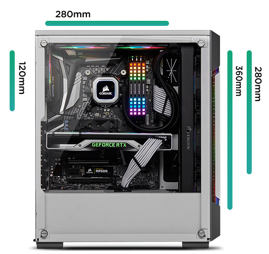 Corsair 220T Radiator Support