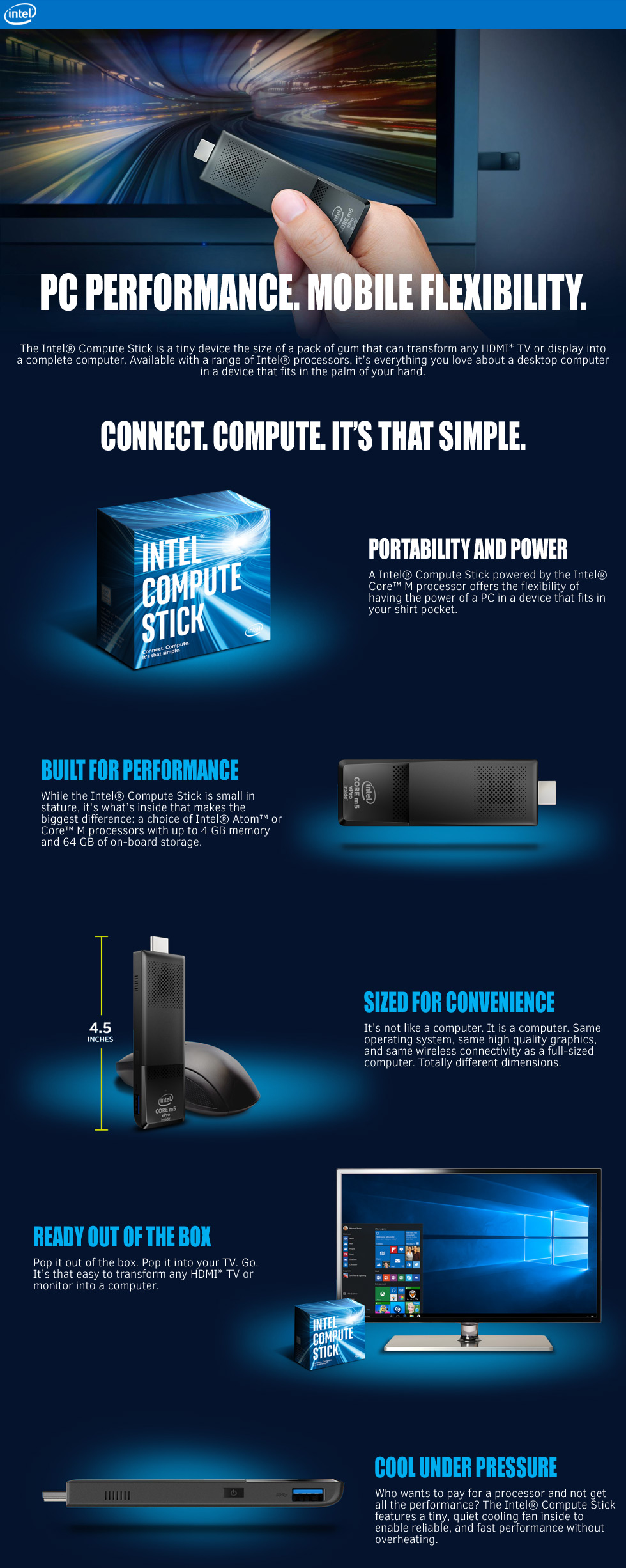 Intel Compute Stick Benefits