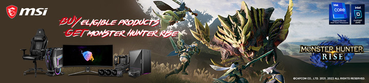 Buy MSI, Claim Monster Hunter Rise