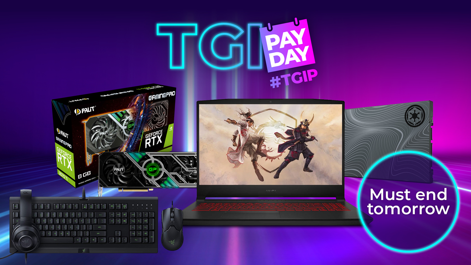 TGIP offers MUST END TOMORROW
