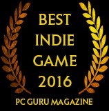 Best Indie Game award 2016 - PC Guru Magazine (Layers of Fear)
