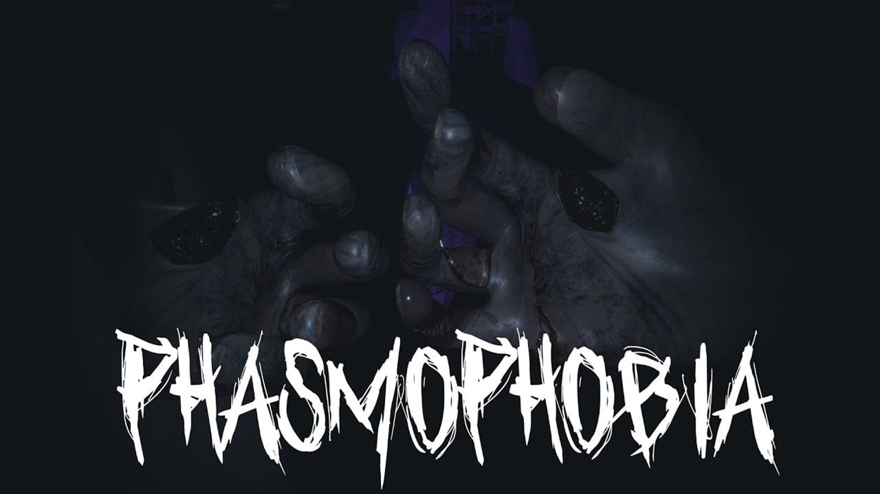 Cover photo of Phasmophobia in sylised letters