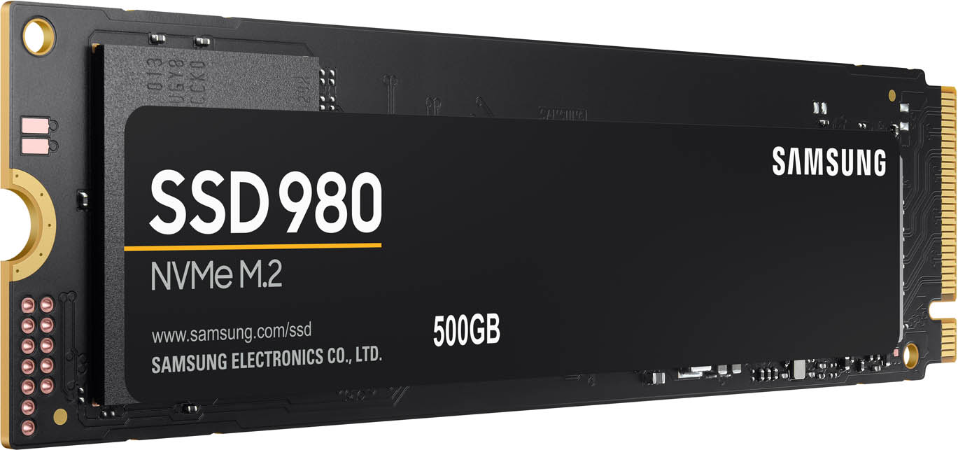 Samsung 980 500GB M.2 PCIe Gen3 x4 NVMe SSD