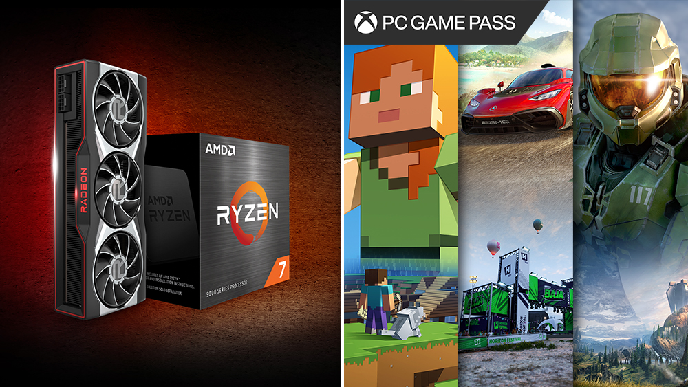 AMD Ryzen™ + AMD Radeon™ + PC Game Pass