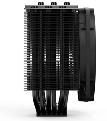 Side profile of the be quiet! Dark Rock 4 CPU cooler