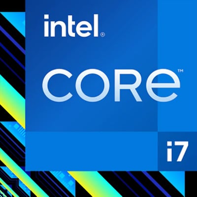 A Intel Core i7 logo