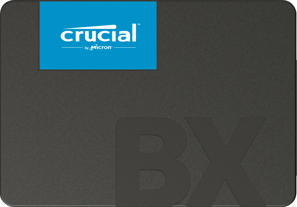 Crucial BX500 SATA 6Gb/s 2.5-inch SSD.