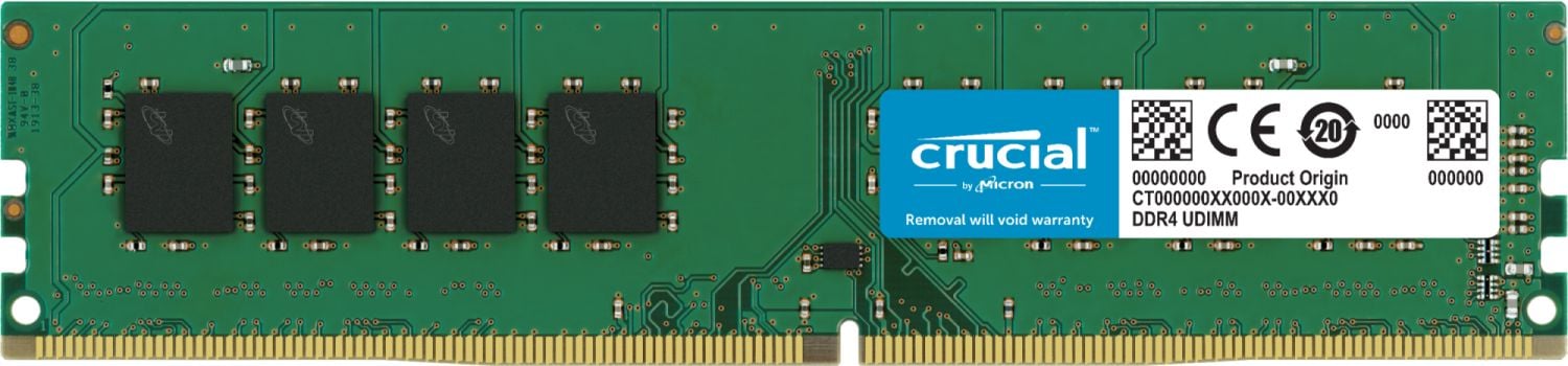 Crucial® Desktop Memory