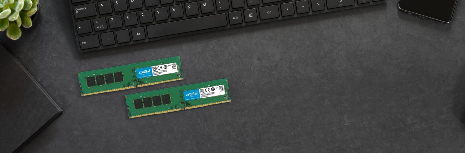 Crucial® Desktop Memory